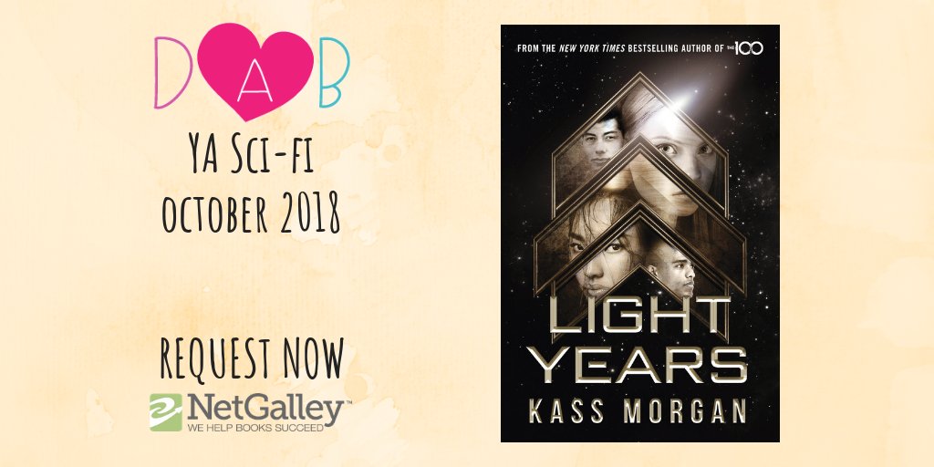 DateaBook's tweet photo. Don't forget! @kassmorganbooks's LIGHT YEARS is now available on Netgalley!

Request it here: https://t.co/ADN4gHRF9S https://t.co/pUt1GyX9Dw
