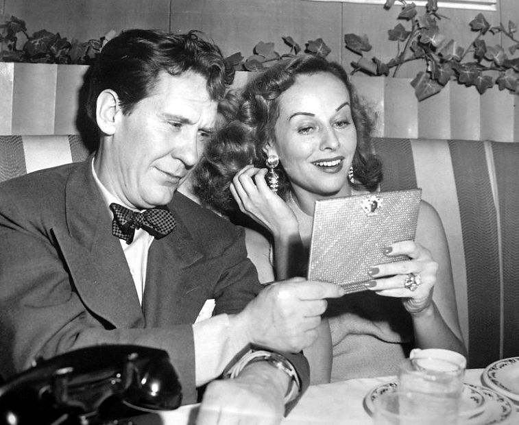 Image result for paulette goddard and burgess meredith