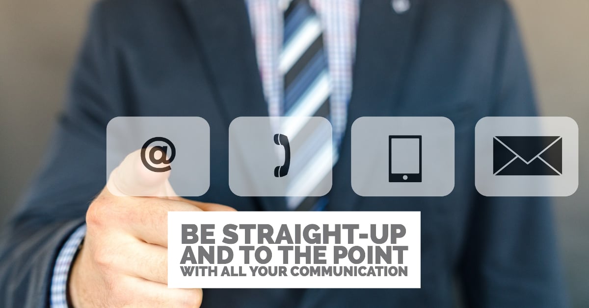 DynamicsGroupAU's tweet photo. Habit 4: Be straight-up and to the point with all your communication
According to research by Culture Amp, open and honest communication is one of the top ten drivers of engagement. Discover how to communicate effectively > https://t.co/8uTRpH5NuT https://t.co/eB5SFVDCZA