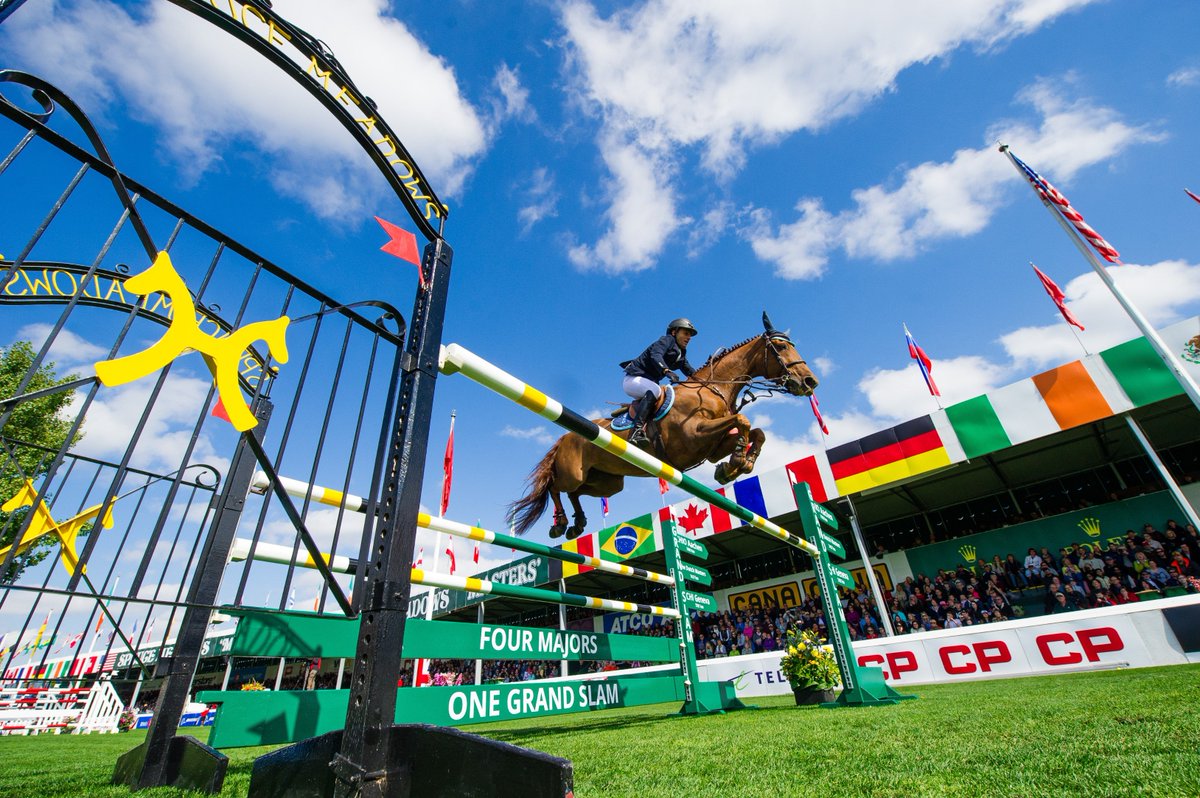 Spruce Meadows @RolexGrandSlam Champions: Egypt's Sameh El Dahan 🇪🇬 and Suma's Zorro!  They are now beginning their Rolex Grand Slam Journey - best of luck to you both!  @CHIO_Aachen @CHIGeneve #TheDutchMasters #Major