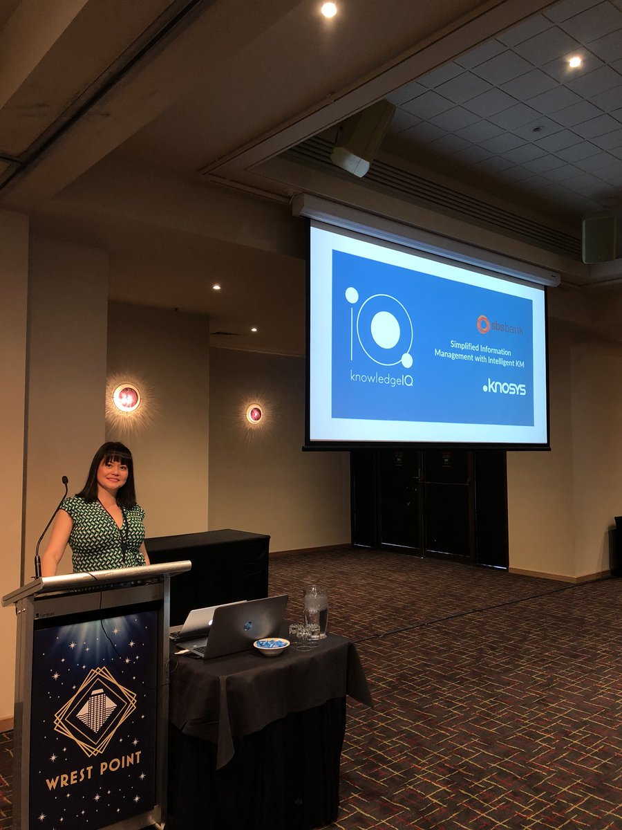 knosys's tweet photo. Excited to co-facilitate a workshop with our client @SBSBankNZ on Simplified Information Management with Intelligent KM at inForum #inforum #km #knowledgeIQ #Knosys #SBSbank https://t.co/SYdHpQS8CW