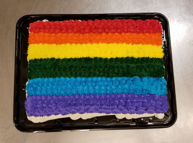RASS372's tweet photo. Pride Parade is Saturday, September 15 in Yarmouth. If you are planning a Pride Party this week, or want a Pride Cake any time of the year, the Yarmouth Superstore Bakery Department can make a Pride Cake for you. Loblaws.... proud to support diversity. https://t.co/A43zl6sLf9
