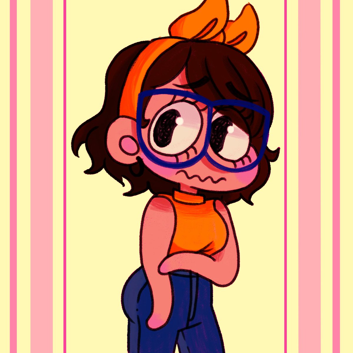 SpillyInks's tweet photo. Traditional to digital art :v The first week of school had me anxious, but hopefully the rest of the year will go fine. 
#digitalart #profilepic #selfportrait #anxious #firstweekofschool #traditionalart #sketch #artpractice https://t.co/MIlyTHeKX1