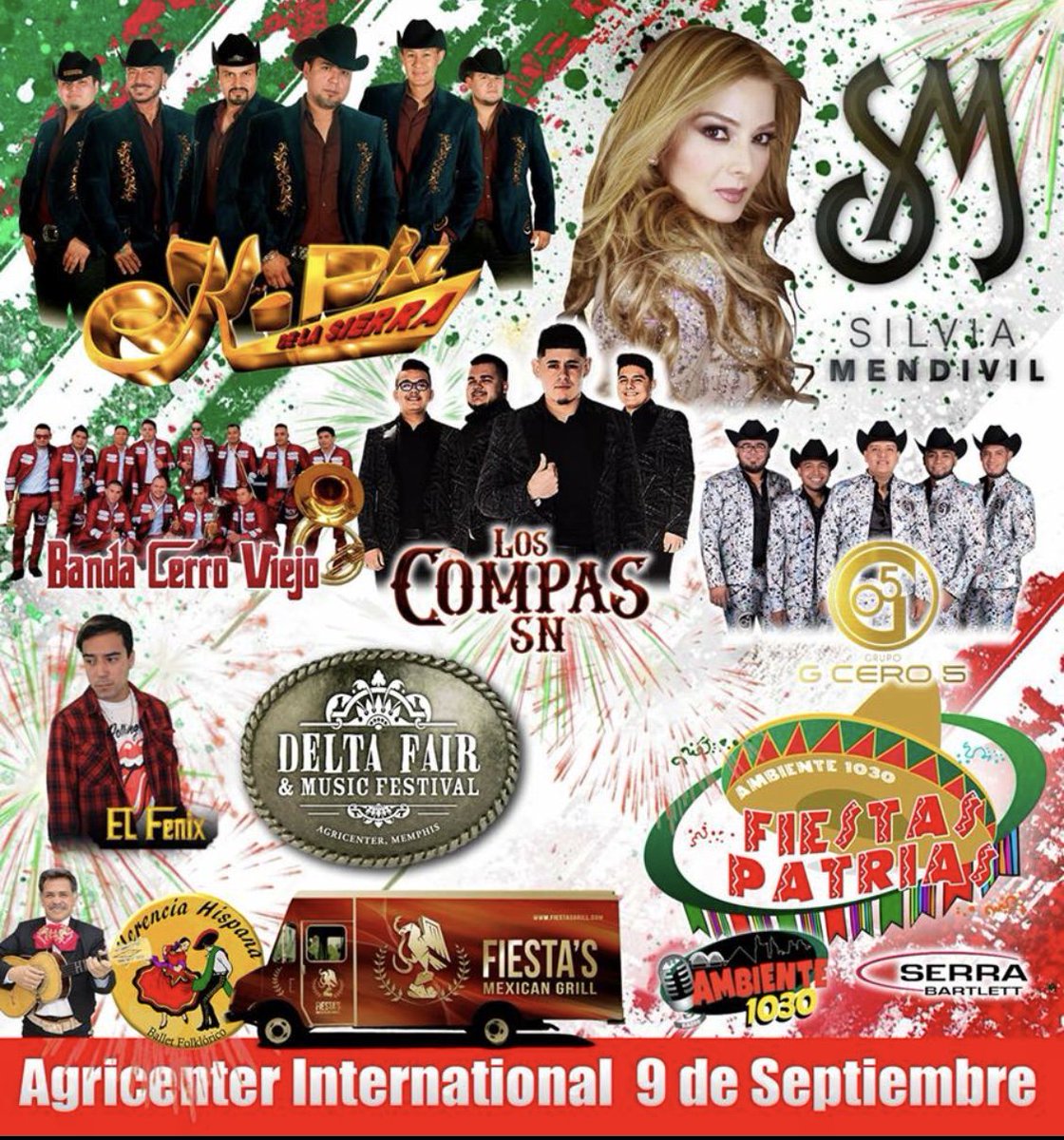 Come on over to the Main Stage &amp; see some great Latino Bands!!!