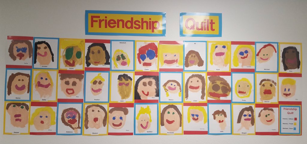 Pre-K 4 (@prek4tweets) on Twitter photo A Friendship Quilt of our beautiful Pre-K 2 children! #parishLSrocks <a href="/parishepiscopal/">Parish Episcopal</a> #parishPreK A Friendship Quilt of our beautiful Pre-K 2 children! #parishLSrocks <a href="/parishepiscopal/">Parish Episcopal</a> #parishPreK