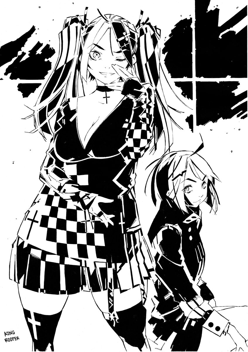 King Rooper On Twitter Something Different I M Going All Noir This Time If I Were To Make A Cyberpunk Manga Story I Would Probably Go With This Kind Of Style Cause Its