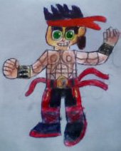 EmmanVCortez1's tweet photo. Alright Amigos!!! Emman here and this is it!!! If your little ones love watching @DisneyJunior or yourselves as Teenagers and Adults playing #MortalKombat, I did this little fusion.
#CaptainJake from #JATNLP as the #hot, but #muscular #LiuKang with a little pinch of #JJBA. https://t.co/dSop0fbGAX