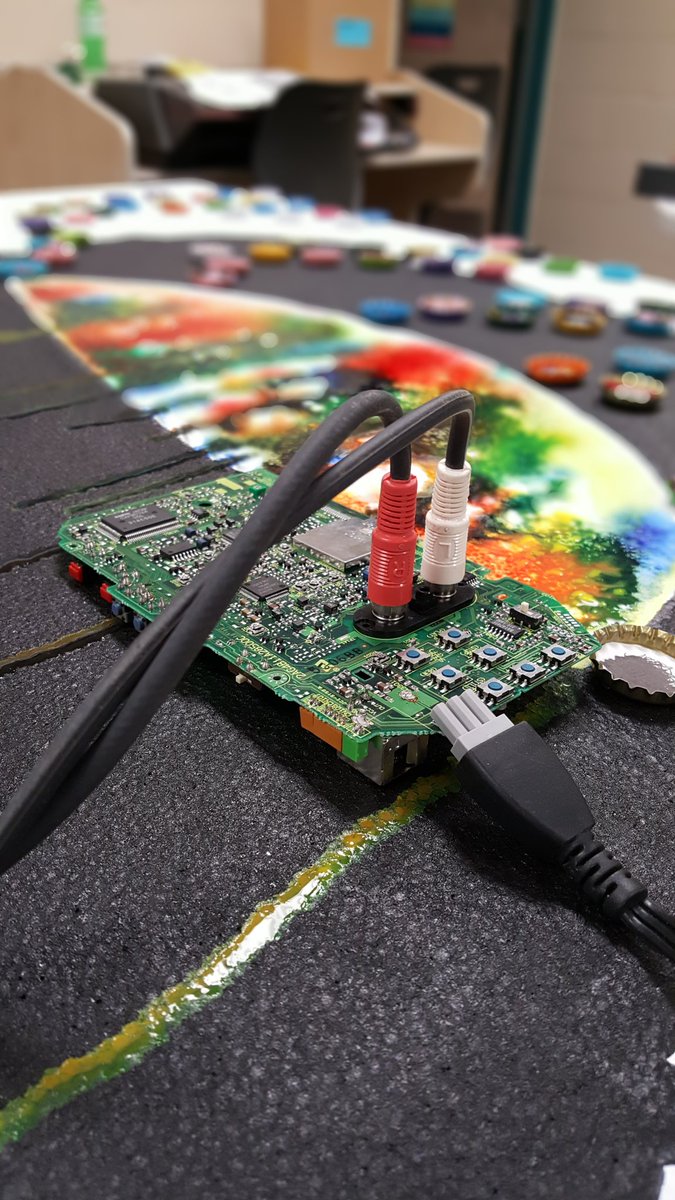 BC_BulldogPower's tweet photo. We install our Art Prize K-12 collaboration work at the Downtown Market on Thursday after school! Stop by if you want to see it during Art Prize. Please vote! Thank you!! https://t.co/gFPQBp4sB1