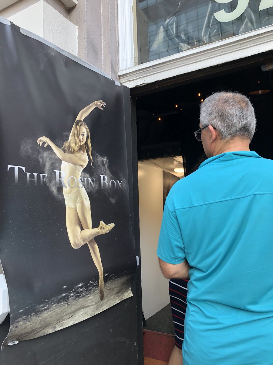 emspeak's tweet photo. I bought myself tickets to The Rosin Box, passion project of San Diego’s professional ballet community during their layoffs (so basically Dr.Horribles Sing Along Blog for a different industry) knowing that it would land in my peak emotional poignancy sensitivity PMS stage 😎🎟💦 https://t.co/ljV98y629t