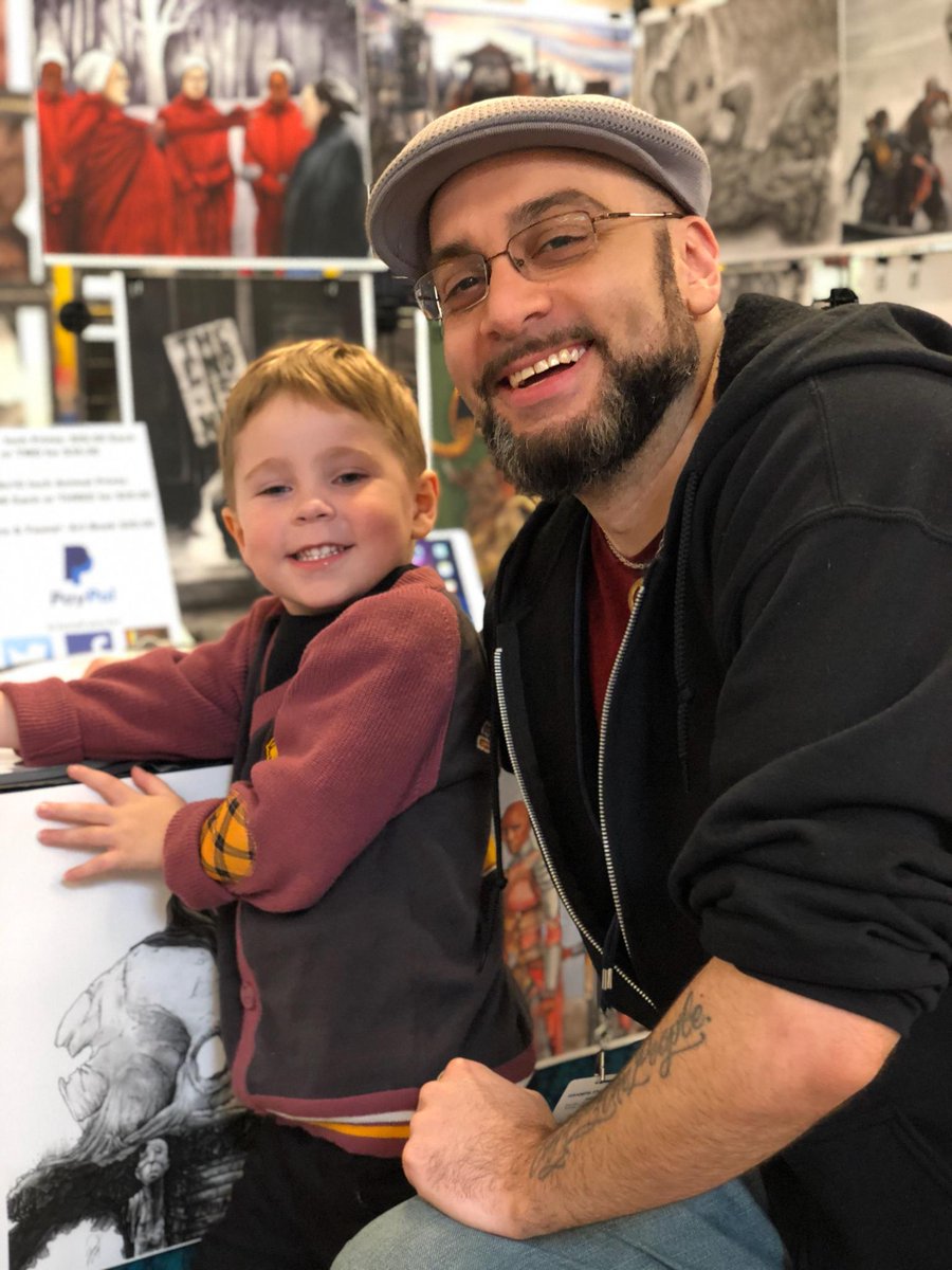 JasonCaseyArt's tweet photo. What an incredible weekend! Thank you too all involved who helped make this not only one of my best shows this year but also one of the best weekends of my life. Love you all so much. 💜 @Granitecon #Granitecon #granitestatecomiccon #gscc18 #gscc #granitecon18 https://t.co/EpSXQb78Aw