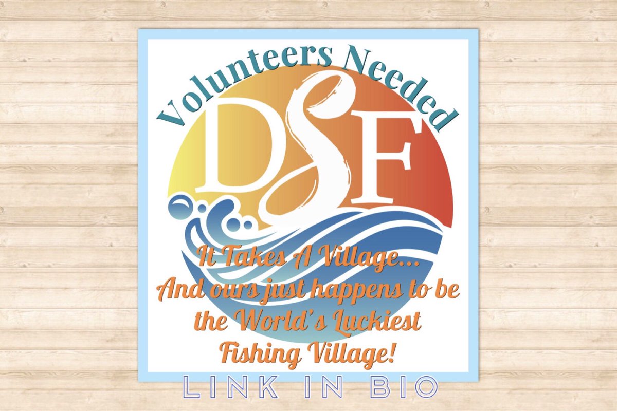 *VOLUNTEERS NEEDED* The saying, "it takes a village" is never more true than when we are in the mad dash to the finish for the festival. Please click on the link to see times and dates and sign up where you can. Sign up for 2018 Destin Seafood Festival (signup.com/go/CZLTeLB)