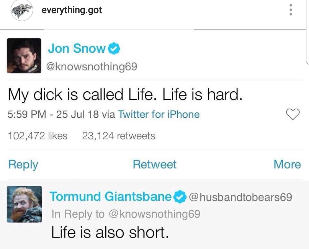 TwoDrunkGirlz's tweet photo. #snort #GameOfThronesLive #GameOfThrones https://t.co/pbxb7tjEic