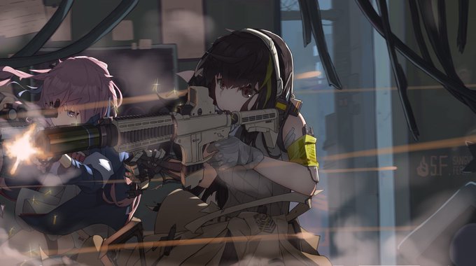少女前線girlsのtwitterイラスト検索結果