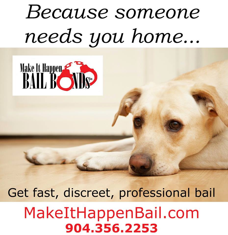 Someone needs you home NOW...We #MakeItHappen
#BailNow #BestBail #BailBonds

MakeItHappenBail.com Call (904) 356-2253
We are always available by phone.

#weekend #jacksonville #jax #dtjax #needbail #bailmoney #bail #makeithappenjax #nojail #jacksonvillebail #jaxbail #duvalbail