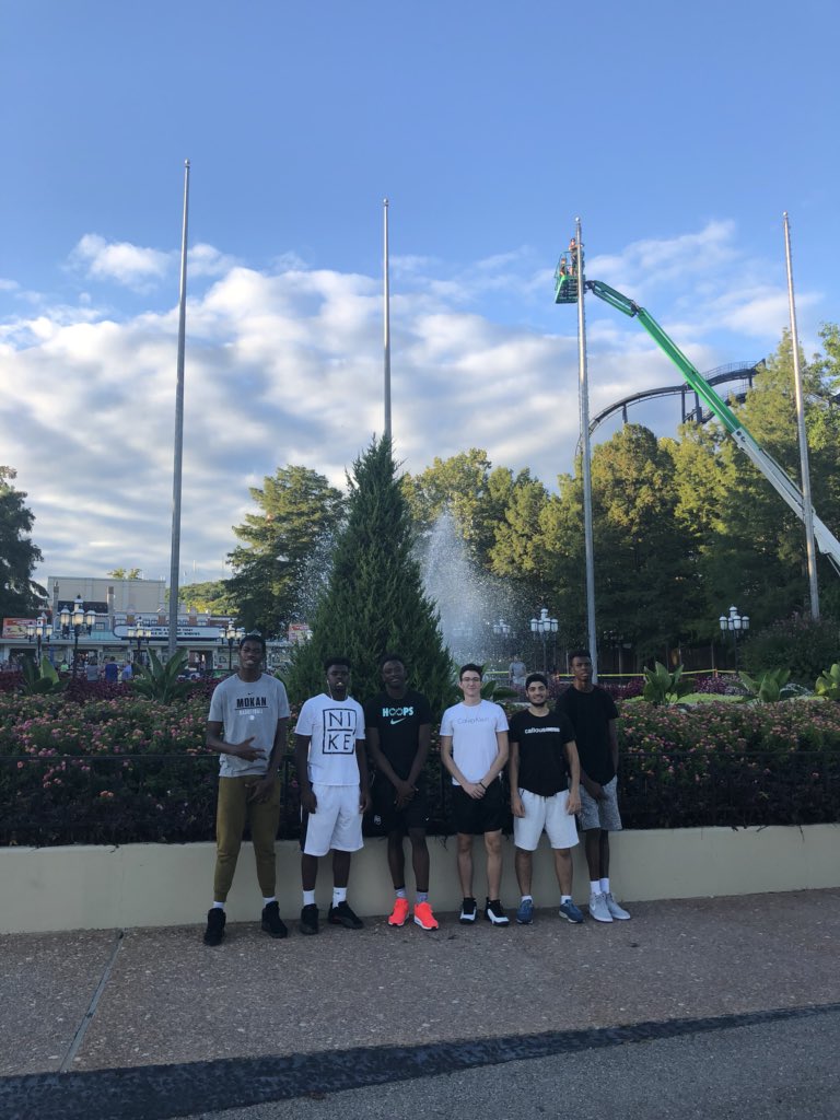 coachKC12's tweet photo. Got a chance to take some of the guys to Six Flags today! Safe to say we had a blast! #SLCAFAM https://t.co/dJxiodNA7Q