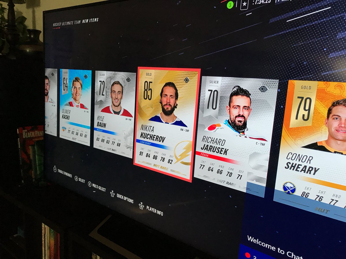 SacPreps's tweet image. 1st hut pack lets goooooo! #nhl19