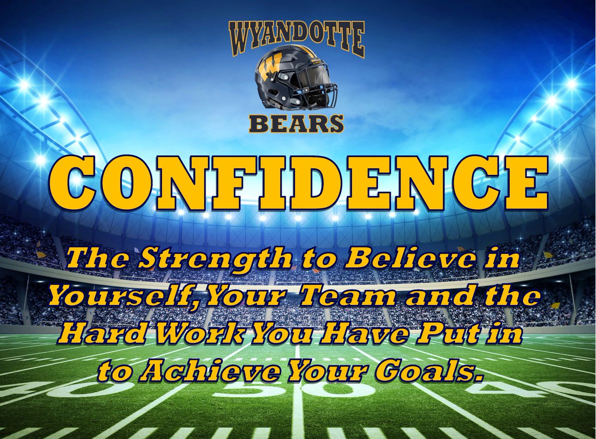 WYBEARSFOOTBALL's tweet photo. #WyandotteFootball The Bears travel to Allen Park this week. Both teams need a win to stay in the race for the Downriver League Championship. These teams are evenly matched which should make for a great game on Friday.#KnowYourOpponent #BFL https://t.co/QqKeS8hFHI