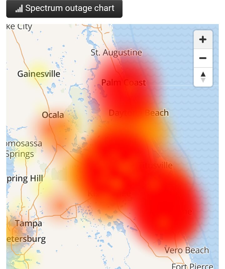 SpotScourge's tweet photo. @zanbunn @southernmamaof1 @C_Bella777 @Ask_Spectrum Bit of a zoom in. We're still quite fucked it seems. https://t.co/eJ1edo2nuM