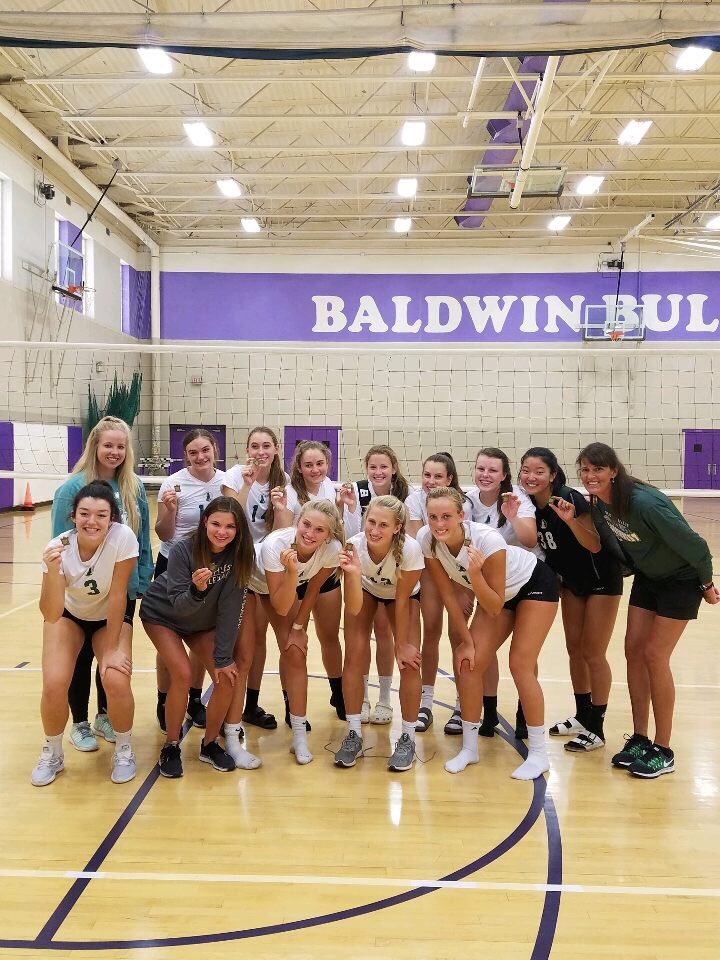 Varsity won the Baldwin Tournament yesterday going undefeated (5-0) and with some great wins including Gardner and Hayden. Come see us in person this Thursday @ SW against Bonner Springs &amp; Spring Hill starting at 4:30 &amp; 6:30‼️