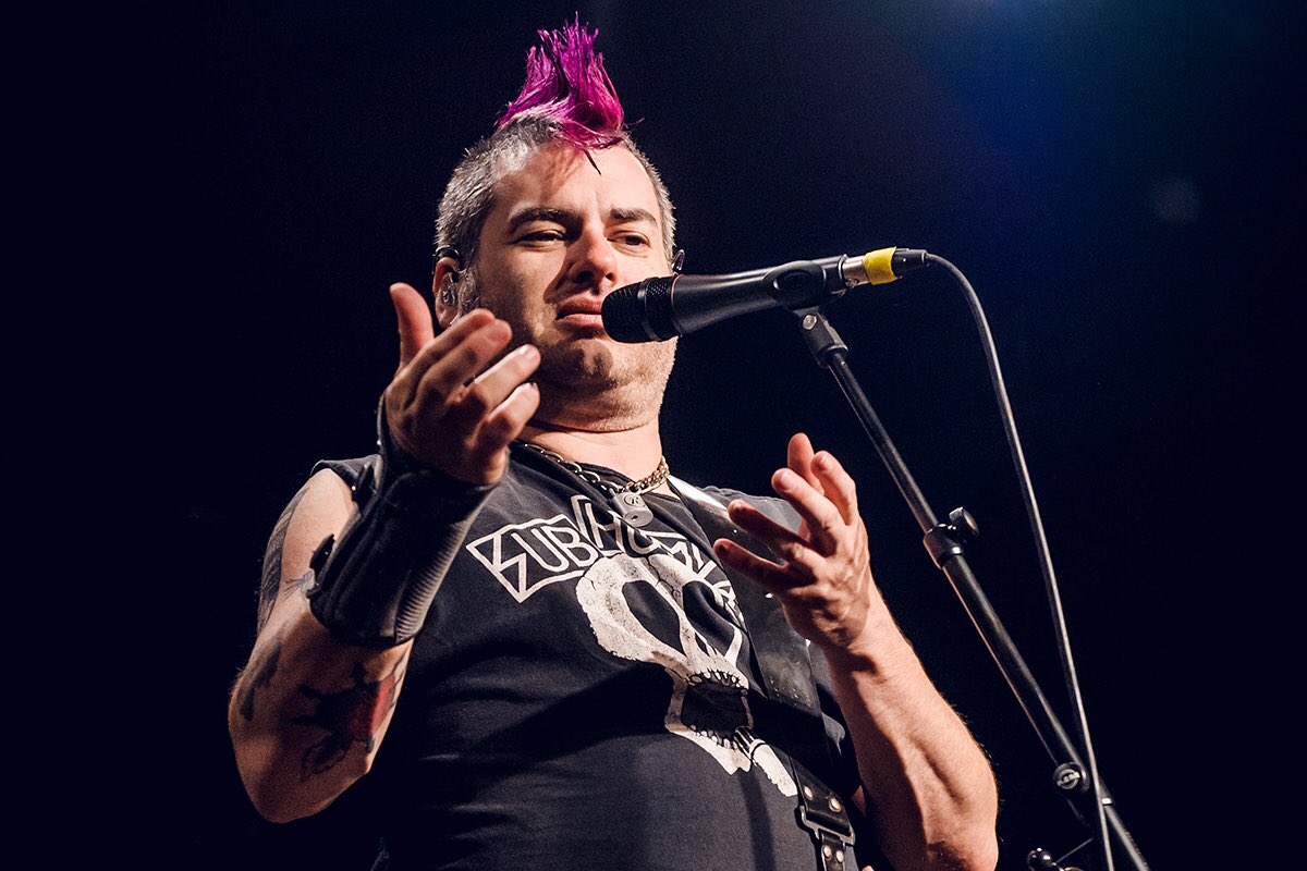 Fat Mike straight up looks like Jose Mourinho let himself go and joined a.....