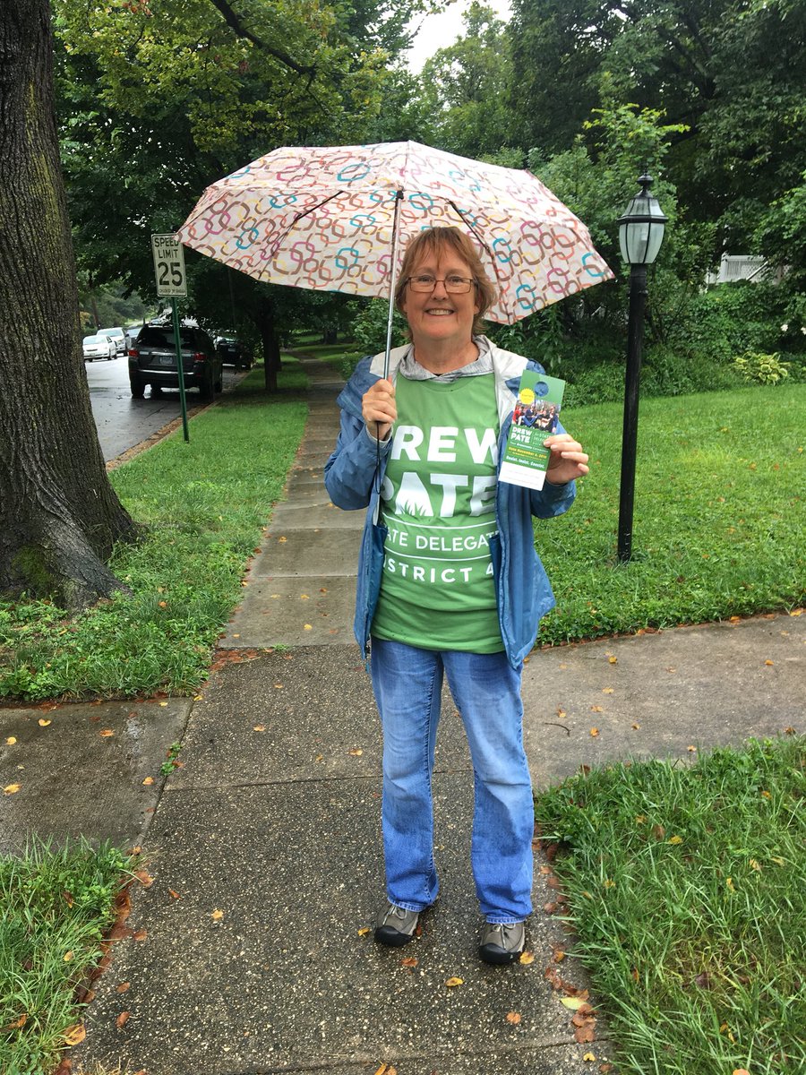 DrewPate41's tweet photo. The rain didn’t stop us today! After brunch in the 43rd District at @RHouseBaltimore at this week’s pop-up #Sobeachyhc, we hit the rainy pavement. We also attended a house party hosted by Richard &amp; Mary Bruno, where @HarrisForBmore and I shared our vision with local residents. https://t.co/p9oM15D0xZ