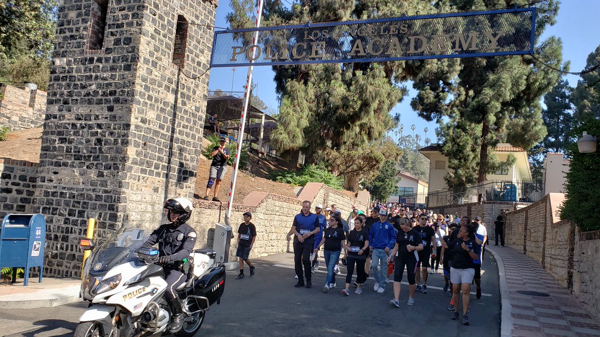 This morning some 700+ came together for the first annual LAPD Walk for Life.  Suicide prevention starts with a simple acknowledgement that our people suffer. We are all partners and no one fights alone.
