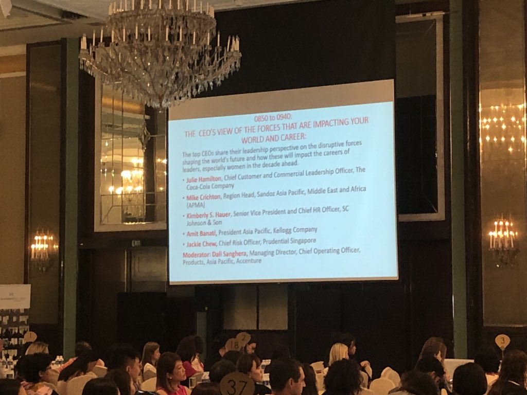 GuerinSophie's tweet image. At the Break the Ceiling Touch the Sky Conference in Singapore with 30 of my colleagues from Women in Action and across our business @Dell . Great to see partners and customers equally represented at this important gender conference in the region. #Iwork4Dell #breaktheceiling