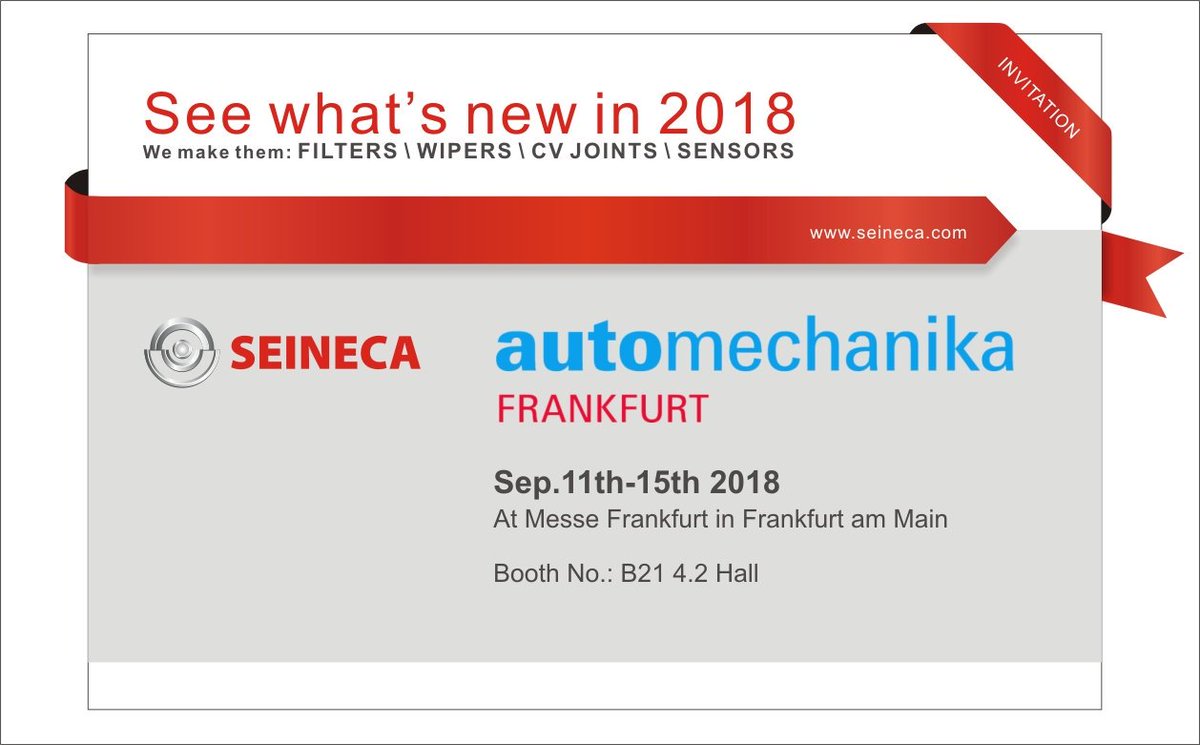 EmilyCai12's tweet photo. Automechanika Frankfurt Germany is coming soon. Welcome to visit SEINECA. BOOTH: B21 4.2HALL. 
CONTACT ME: Emily Cai service2@seineca.com https://t.co/55AAZwbHtA