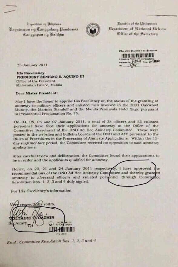 Dating kalihim ng tanggulang pambansa