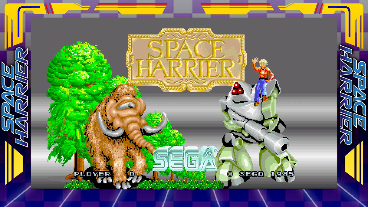 セガ公式アカウント セガの名作タイトルを現代に甦らせるブランド Sega Ages 新たに Sega Ages スペースハリアー の配信が決定 アーケード版の迫力はそのままに ワイド画面対応 家庭用最終ボス ハヤオー の追加など多数の追加要素をご用意