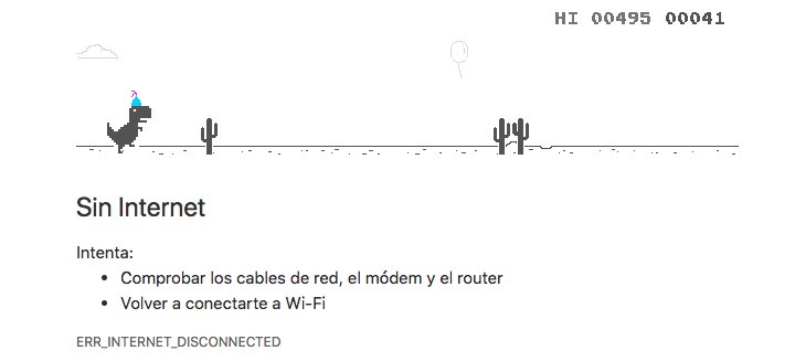 EeryMura's tweet image. ¿Está de cumple que ahora lleva gorrito? 😂 si es el caso, feliz cumple y gracias por alegrarnos las horas sin internet :v #googledino #cumpleaños #google