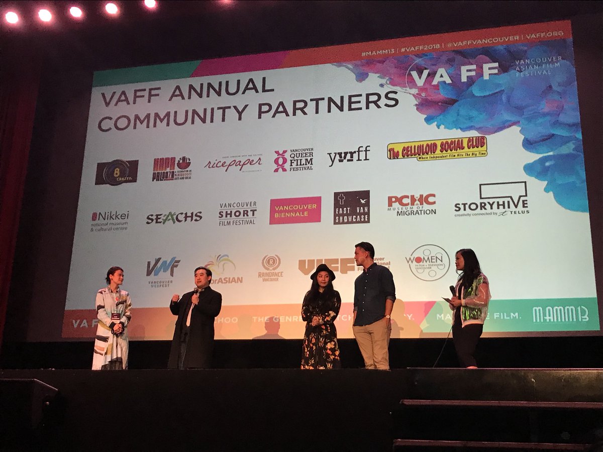Crazy8sFilm's tweet photo. Just about to start! @VAFFvancouver #MAMM13 #VAFF2018 screening @RioTheatre Winner will receive a waiver for @Crazy8sFilm #Crazy8sFilms19 https://t.co/82KmWDL2Um