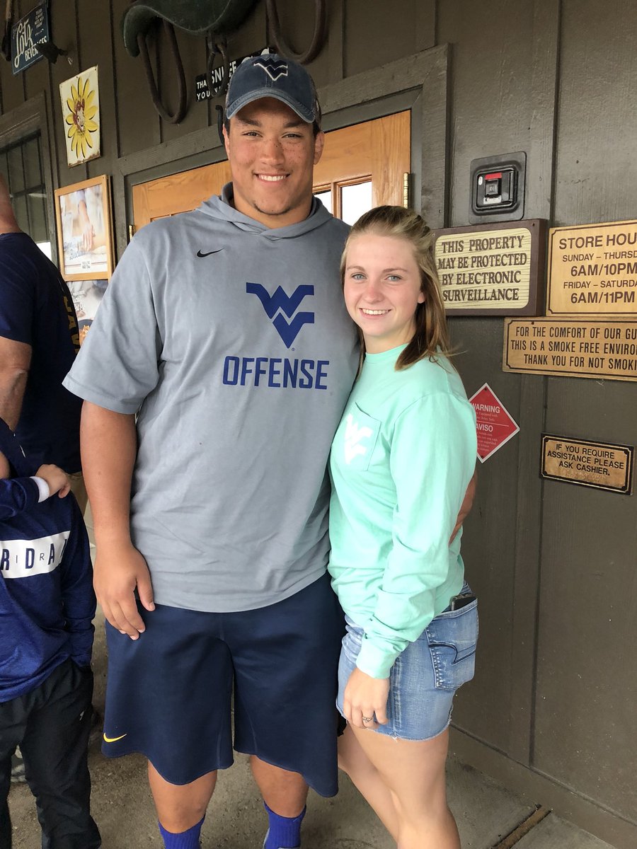 bigmac3013's tweet photo. Many tears were shed as I watched my Mountaineer take his first steps on the field and get his first minutes of play. I love you @HeavyDavisJr I am so excited to share this ride with you and I couldn’t be more proud 💛💙 https://t.co/WAtNFLKWmU