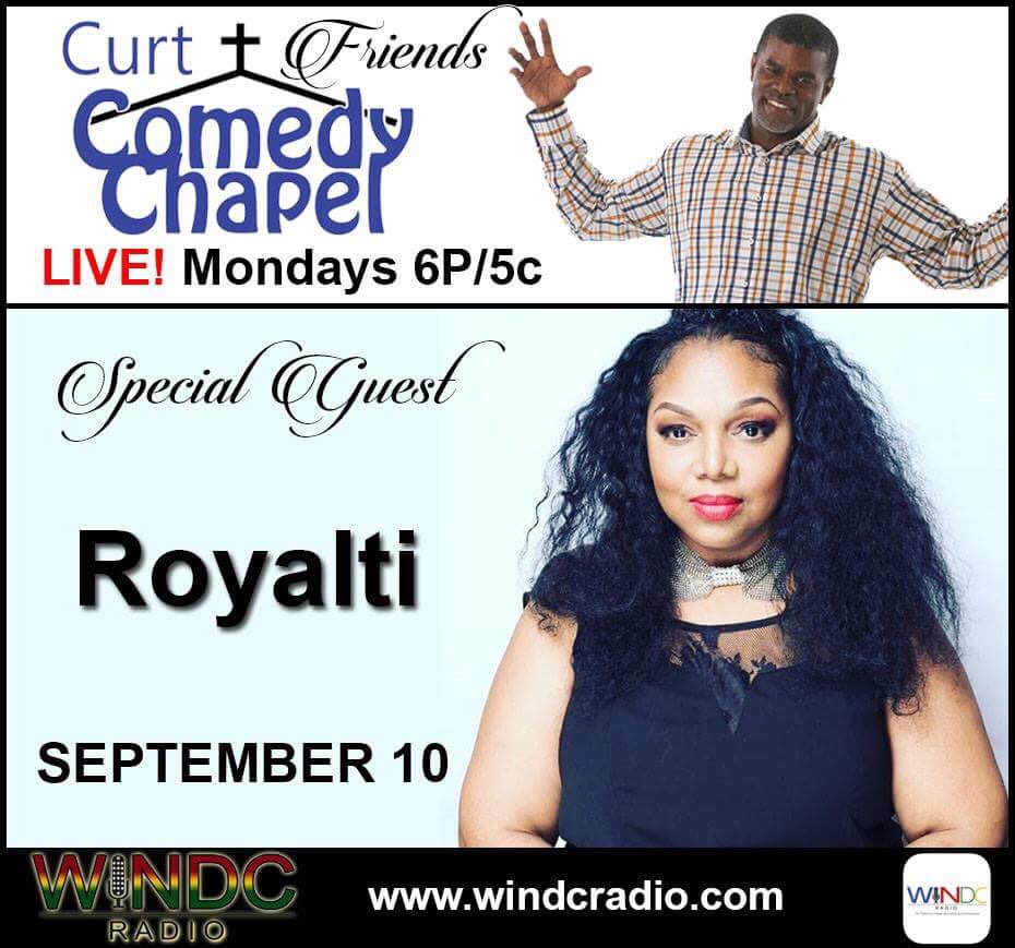 Comedy_Chapel's tweet image. Ooohhhh! U don’t wanna miss this show! 6p on @WINDCRadio @CurtGaskins