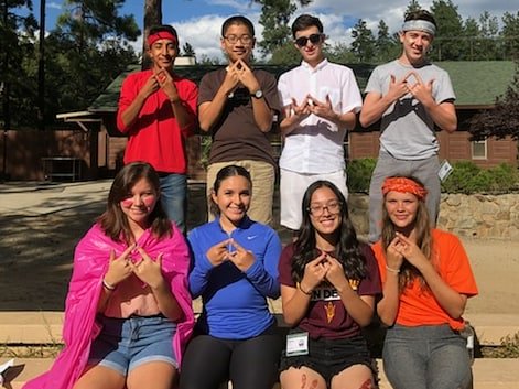 CehsDECA's tweet image. Your DECA officers had an AWESOME time at the Leadership summit in Prescott AZ. From crazy laughs, to learning valuable info to thrive as a chapter, to eating yummy smores by the bonfire, its safe to say it was a memorable experience! Next meeting will be Sept. 18 in room 500🔷️