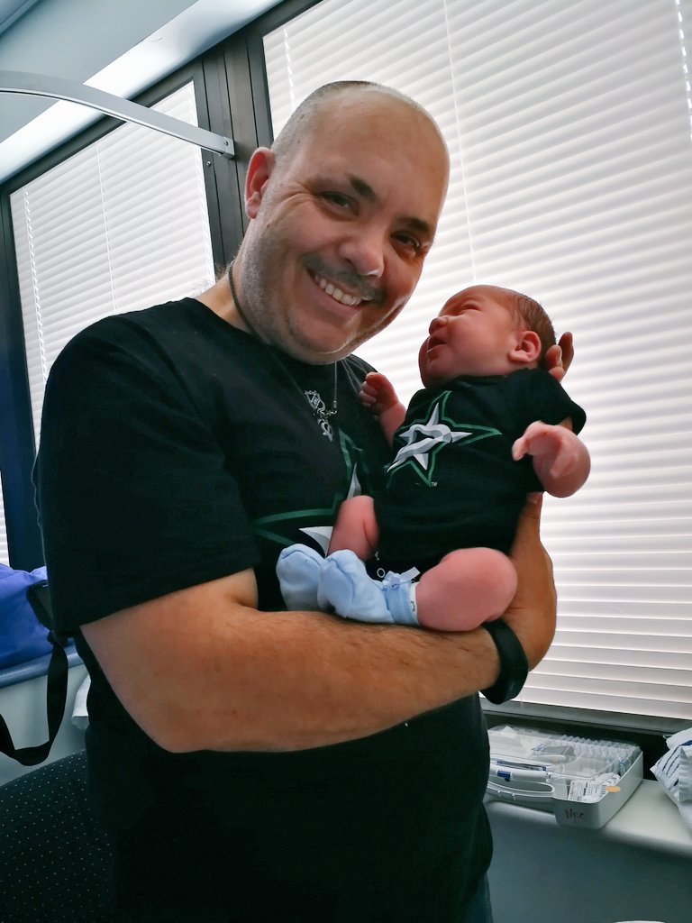 wendymhansen's tweet photo. Tyler is 1 yrs old today. This little man has changed our lives for the better. We're looking forward to this next year and our next @DallasStars season with him! #TJ #TylerJameson #MiracleBaby #DallasStarsBaby @tseguinofficial @jamiebenn14 https://t.co/b0PO4pbDIk