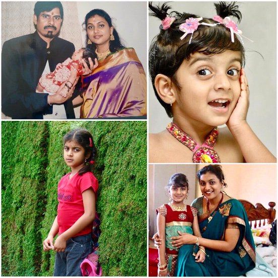 Roja daughter Anshu Malika Roja Selvamani | iiQ8
