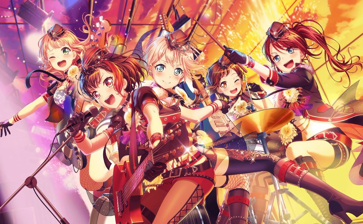 バンドリ ガルパ 高画質画像bot Aftergrow2章画像 バンドリ 高画質 Afterglow