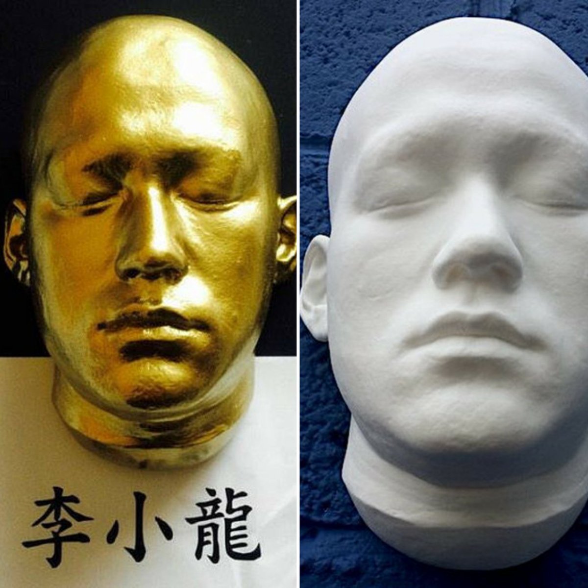 トレフォイル ブルース・リーライフマスク(石膏) - crumiller.com