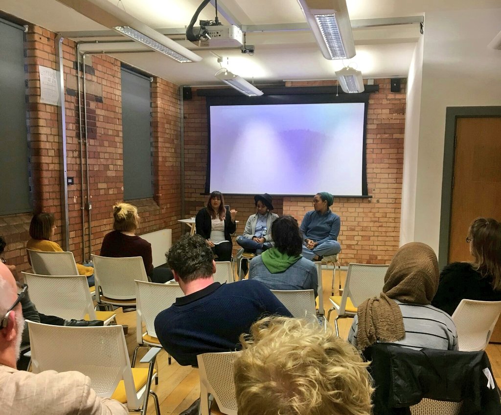 neelamheera's tweet photo. I had the opportunity to be on an amazing panel for @YellowWednesday @GenRevFilm
Met some fierce women who are amazing. Go follow them --> @amahra_  @aliyahhasinah #Activism #visibility #bame

Thank you @ThePaulStringer @ArunKapur47 https://t.co/3LcAXe6HZX