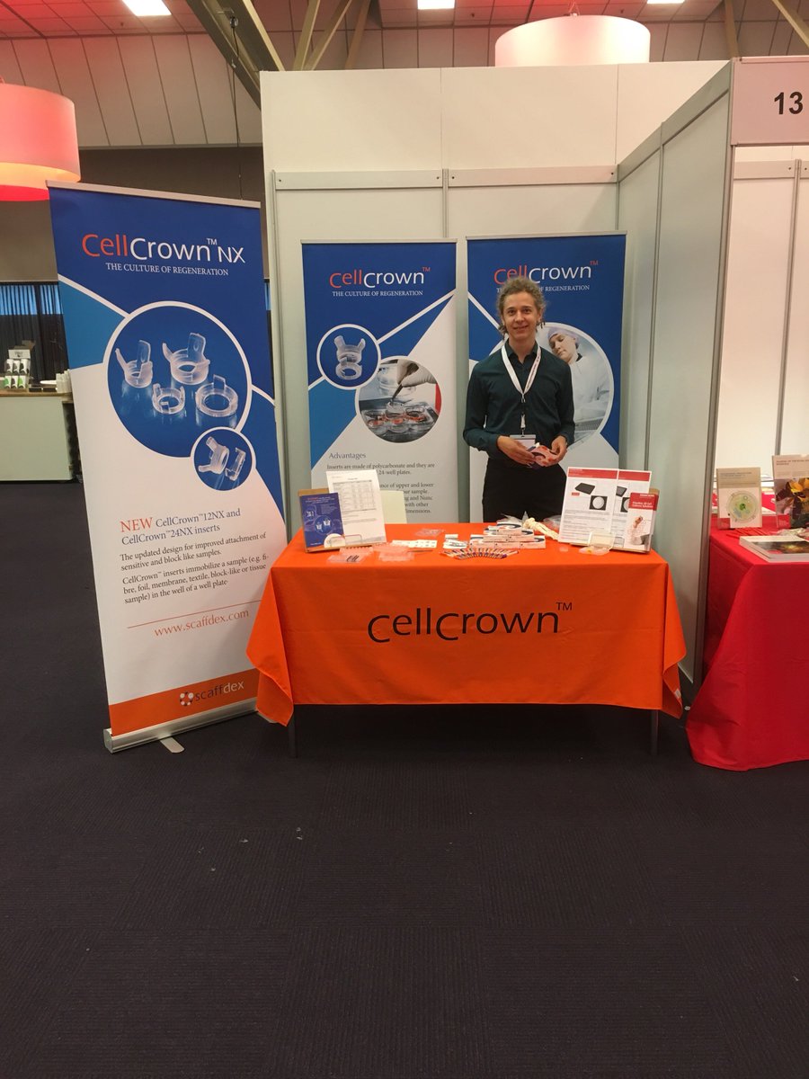 Scaffdex's tweet photo. Welcome to CellCrownNX introduction in our booth #ESB2018 #cellcrown https://t.co/ddagz2ygSO