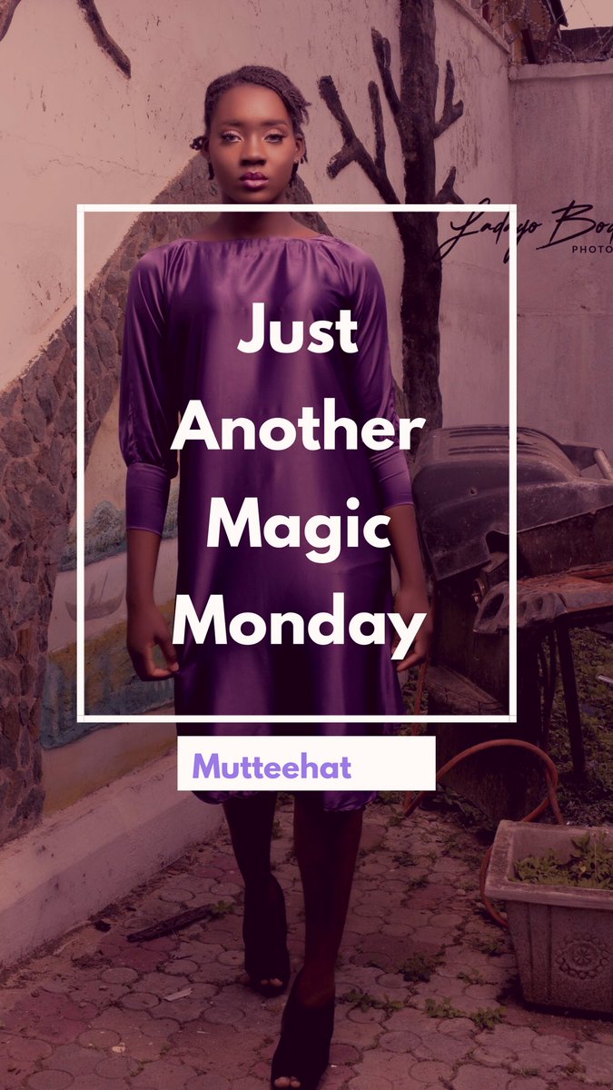 mutteehat's tweet photo. Hello Monday, let’s smash some goals.
I hope y’all have an amazing day 🖤
.
.
.
.
.
#monday #motivated #movement #mutteehat #monslay #greatness #goodvibes #inspiration #lifestyle #fashion #fashionblogger #style #ootd #fashiondaily #magic #streetstyle #theedgytailscollection https://t.co/Llx955ROp9