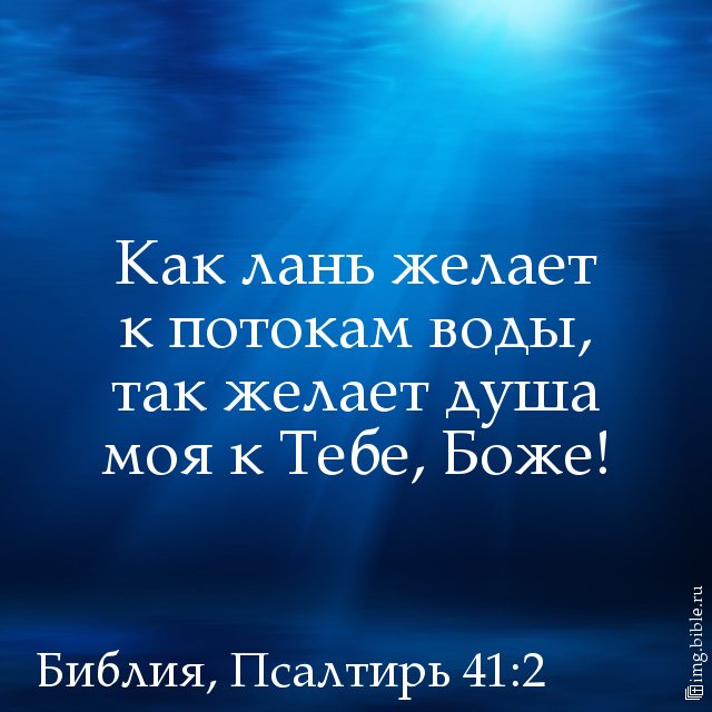 Как лань желает к воде