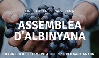 AlbinyanaAssemb's tweet photo. Des d baix, i entre totes
Aquest vespre a les 19.30 ens trobem a l'assemblea d poble x fer allò q ningú pot fer per nosaltres
Vine a construir l'esdevenir! https://t.co/6Ed1z1iwPN