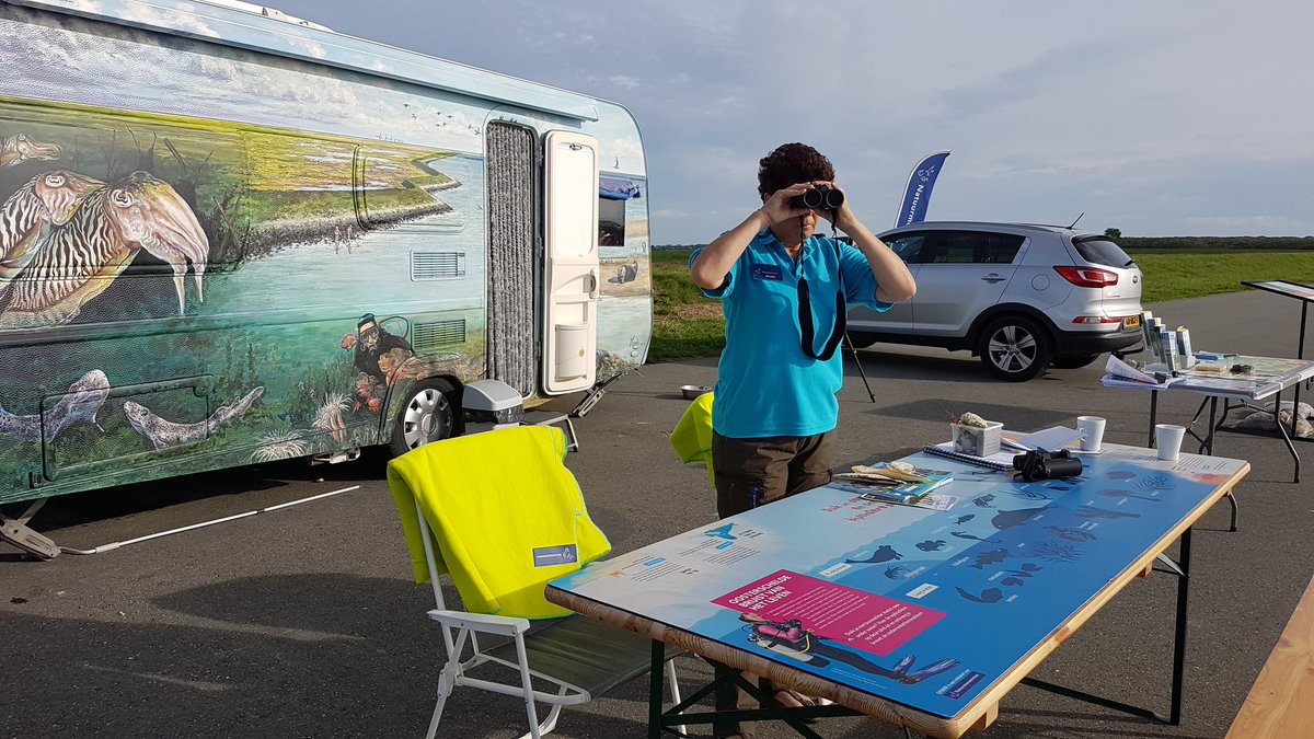 Heleenverduijn's tweet photo. We zijn er klaar voor. Van harte welkom. #plompetoren @Natuurmonument #deltawachter @npoosterschelde https://t.co/6PjUl0KDmT