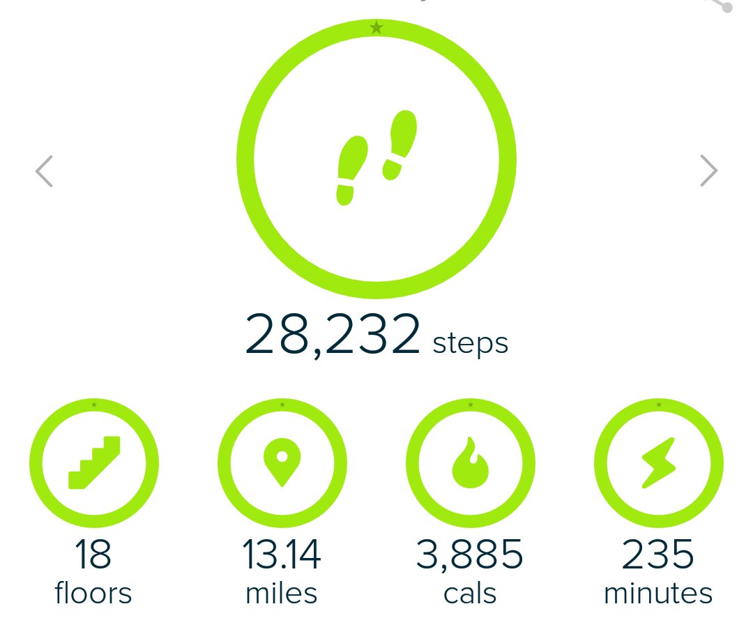 jerkaminski's tweet photo. I love that my @fitbit counted all my dancing at the @frankturner show in Victoria as steps. 😍 https://t.co/u2oQf7jmQn