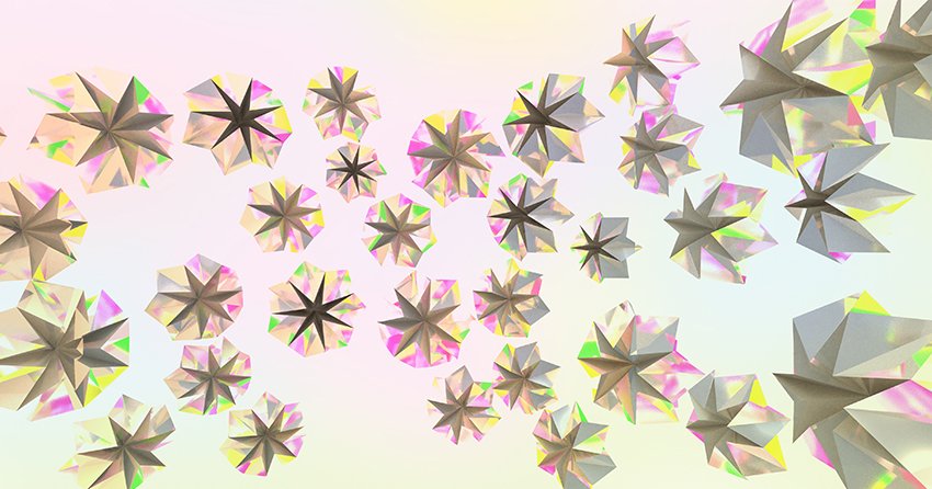 Opens TODAY: Visionaries of the Kaleidoscope is a kinetic installation by <a href="/asa_and_yu/">Asa + Yu</a> using origami kaleidoscopes to suffuse the gallery walls with whimsical geometric patterns. <a href="/TOTO_UK_/">TOTO UK</a> 140 St John St, EC1V 4UA.  9am-5pm Mon-Fri.  #CDQ18 #kineticart #LDF18