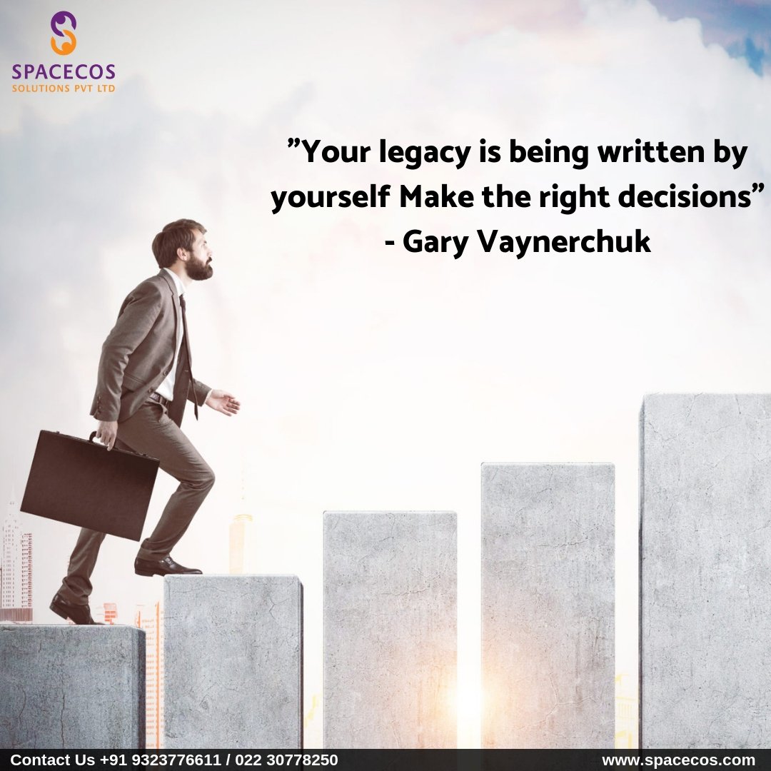 Spacecos_Solu's tweet photo. #QUOTEOFTHEDAY
Your legacy is being written by yourself Make the right decisions
- Gary Vaynerchuk
#spacecos #spacecossolutions #businessquote #businessgrowth #growthquote #MondayMotivation #Entrepreneurship #Inspire #InspireDaily #Hardwork #smsmarketing #smsbusiness #bulksms https://t.co/JAlPeUkR9u
