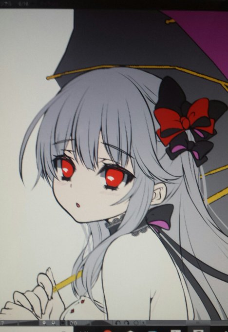 最近何枚かイラストを描いては飽きてボツってるが、懲りずにまた描く!を繰り返してる(>_<) 