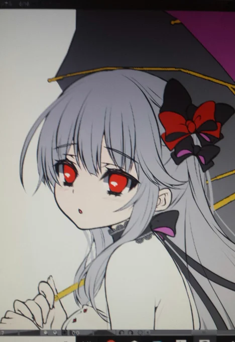 最近何枚かイラストを描いては飽きてボツってるが、懲りずにまた描く!を繰り返してる(>_<) 